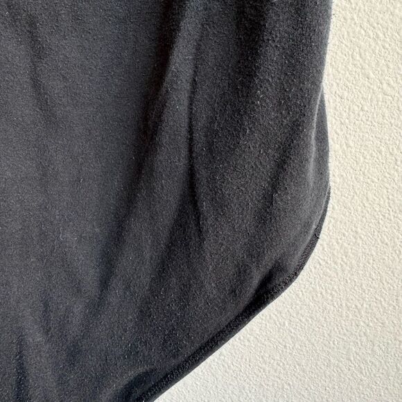 $5/$25 Abercrombie & Fitch soft AF Black Strappy Square Neck Bodysuit SZ Large - Picture 4 of 6